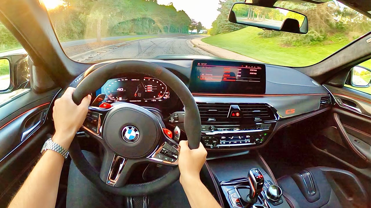 BMW interior M5 CS